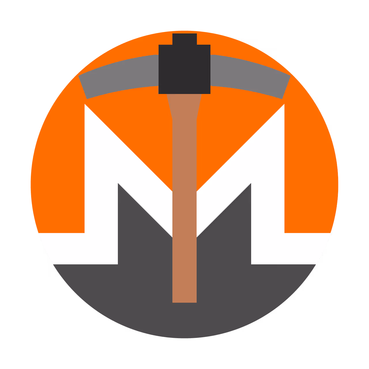 رسم توضيحي لتعدين Monero